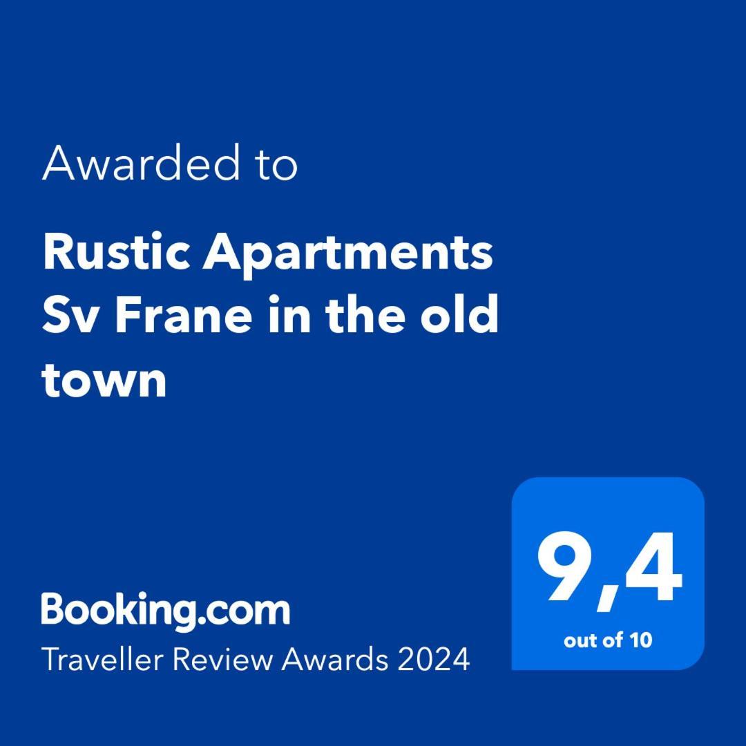 Rustic Apartments Sv Frane In The Old Town Šibenik Exterior foto